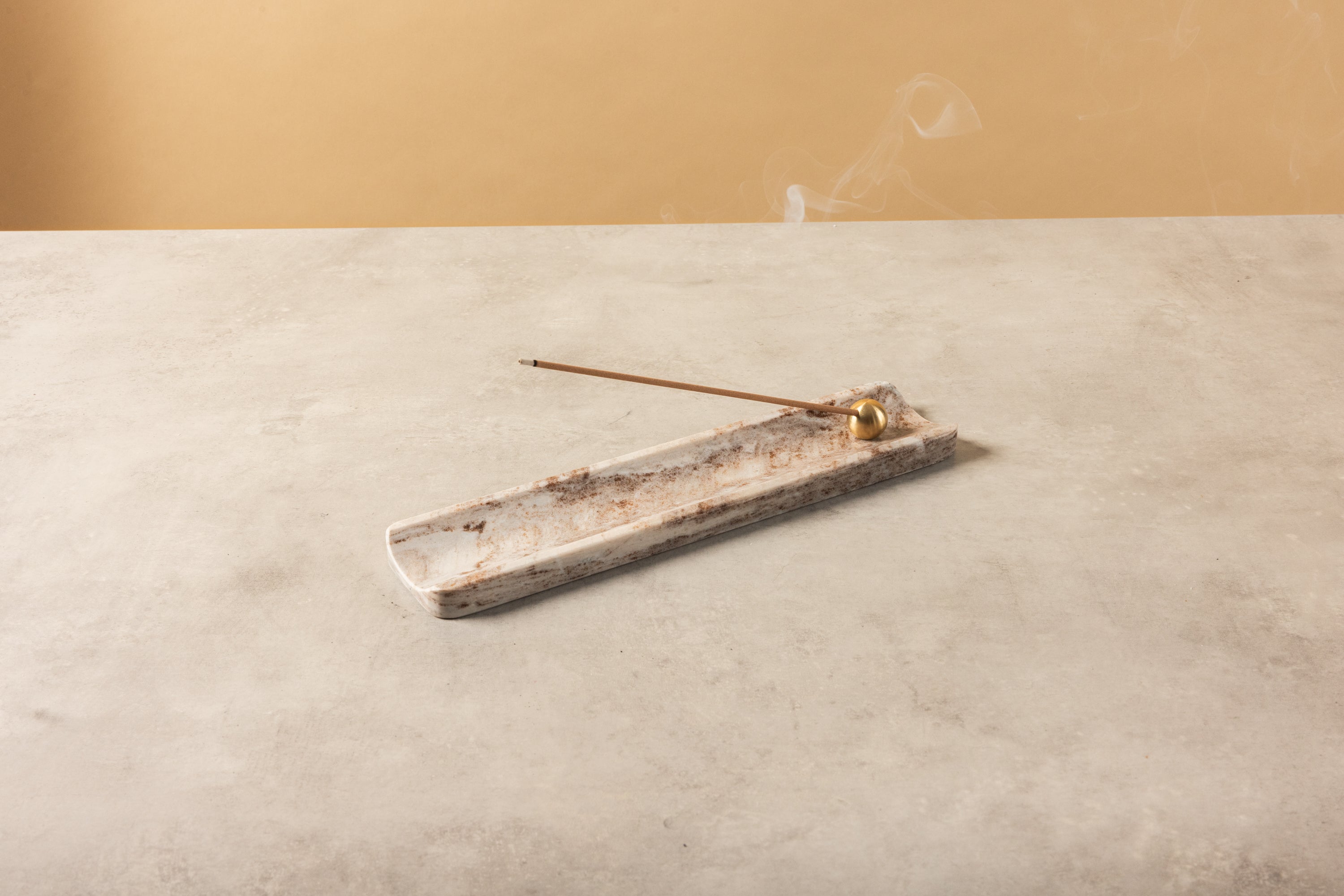 Desert Horizon - Marble Incense Tray