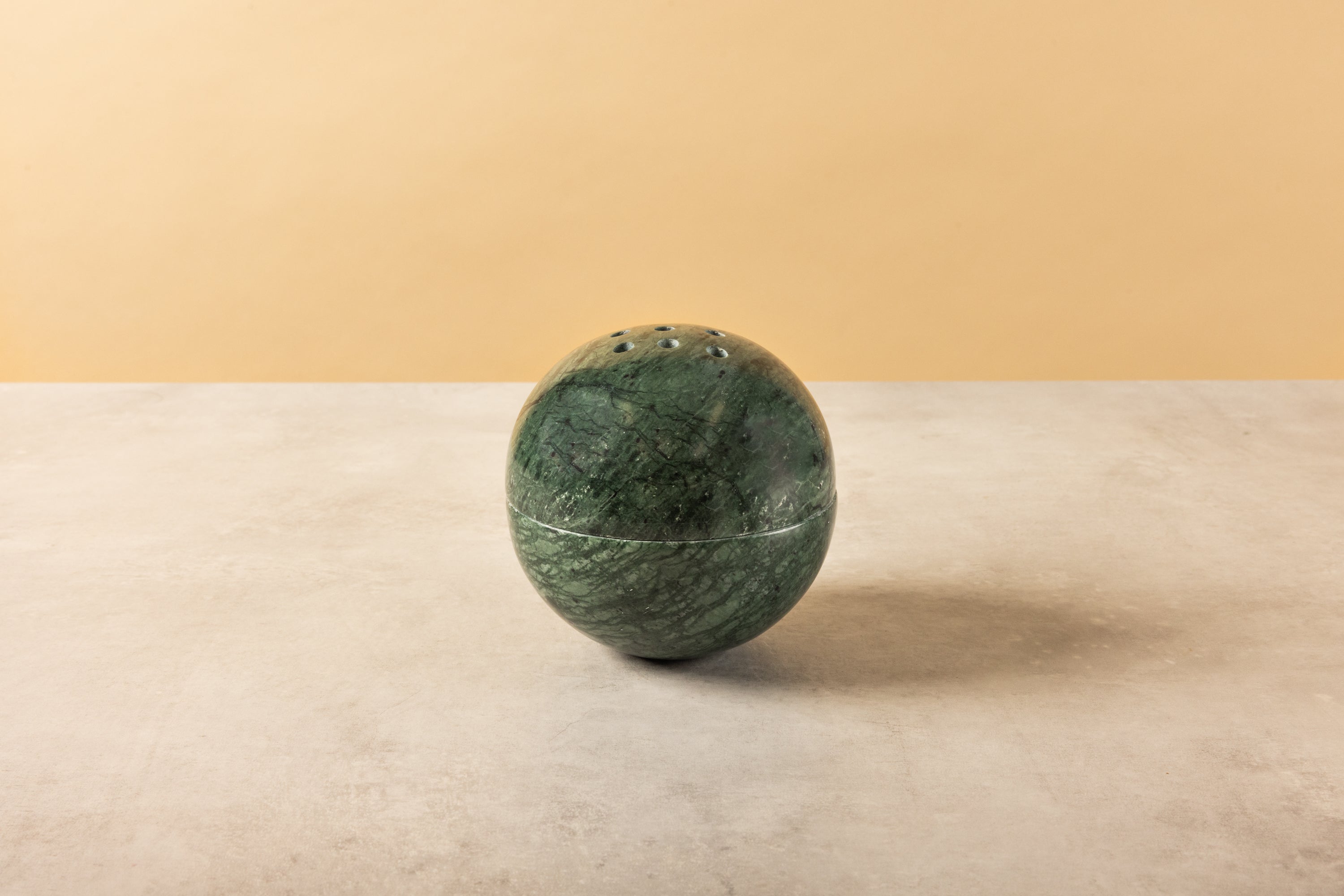 Kakadu Green - Marble Incense Sphere