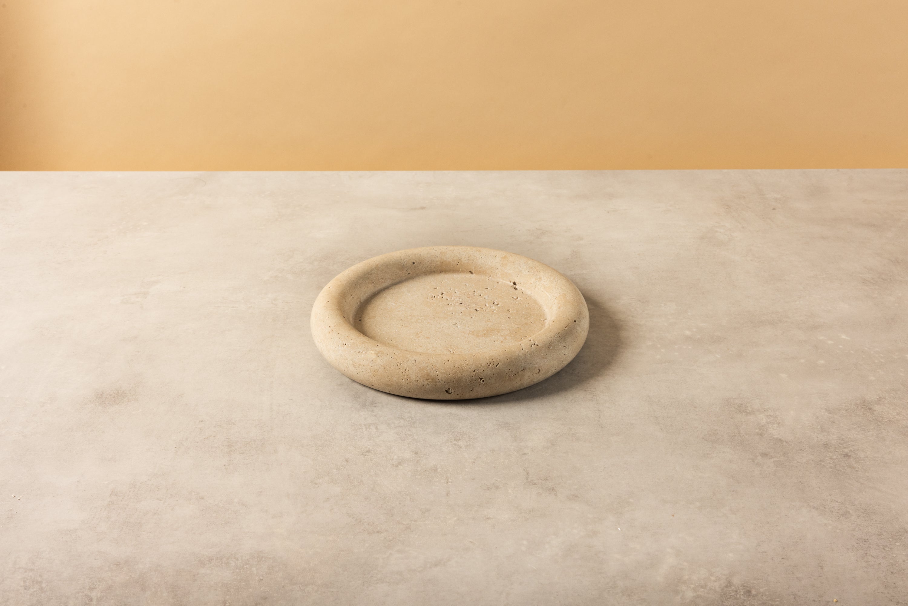 Beige Marble Disk